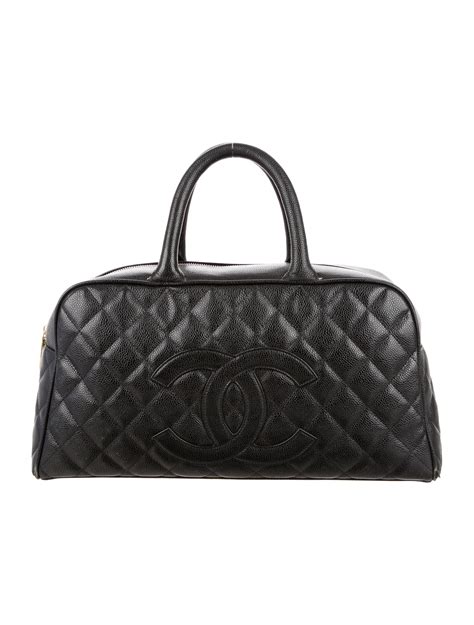 Chanel Timeless Caviar Bowler Bag 